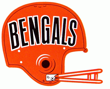 Cincinnati Bengals 1970-1980 Primary Logo iron on paper